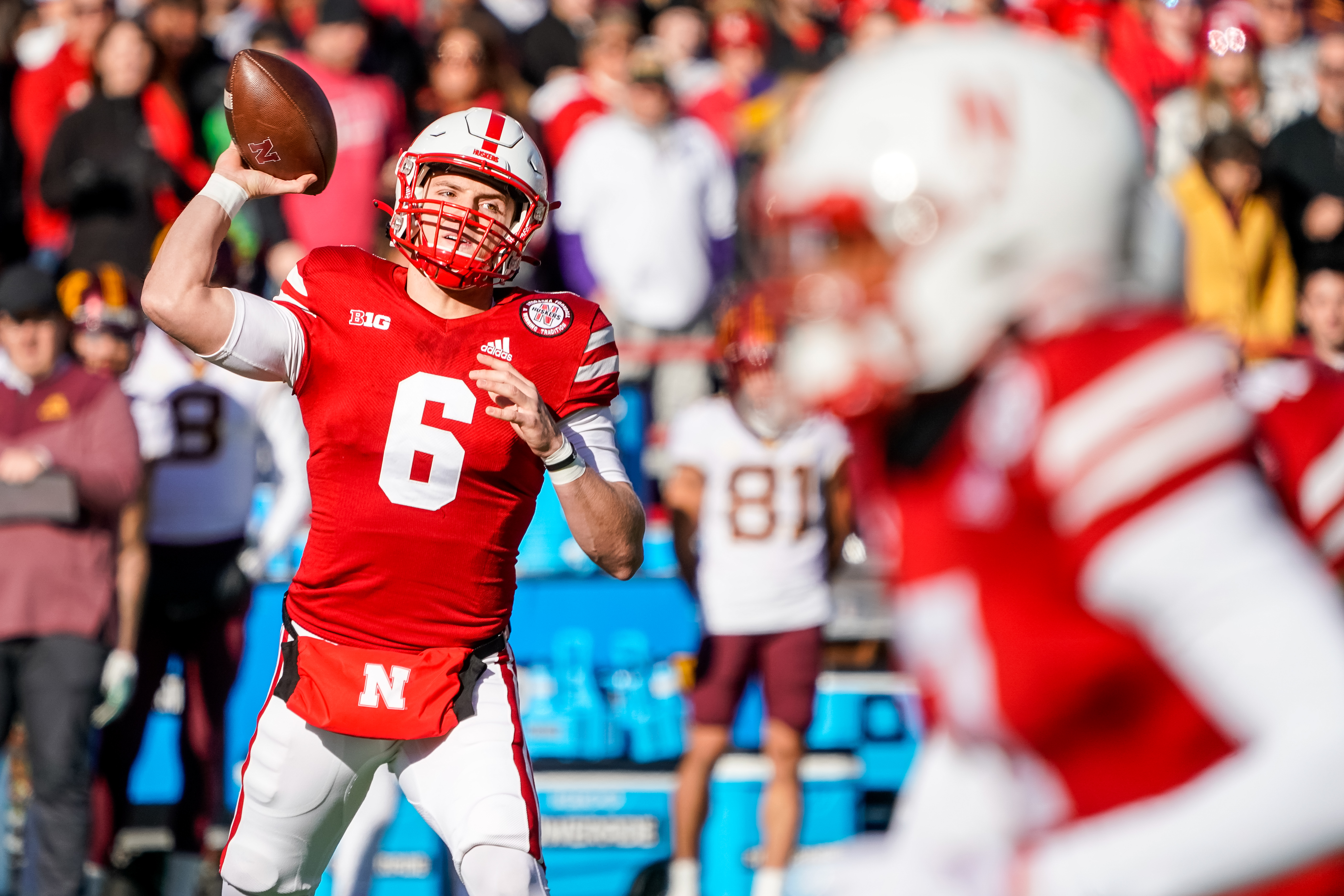 NCAA Football: Minnesota at Nebraska