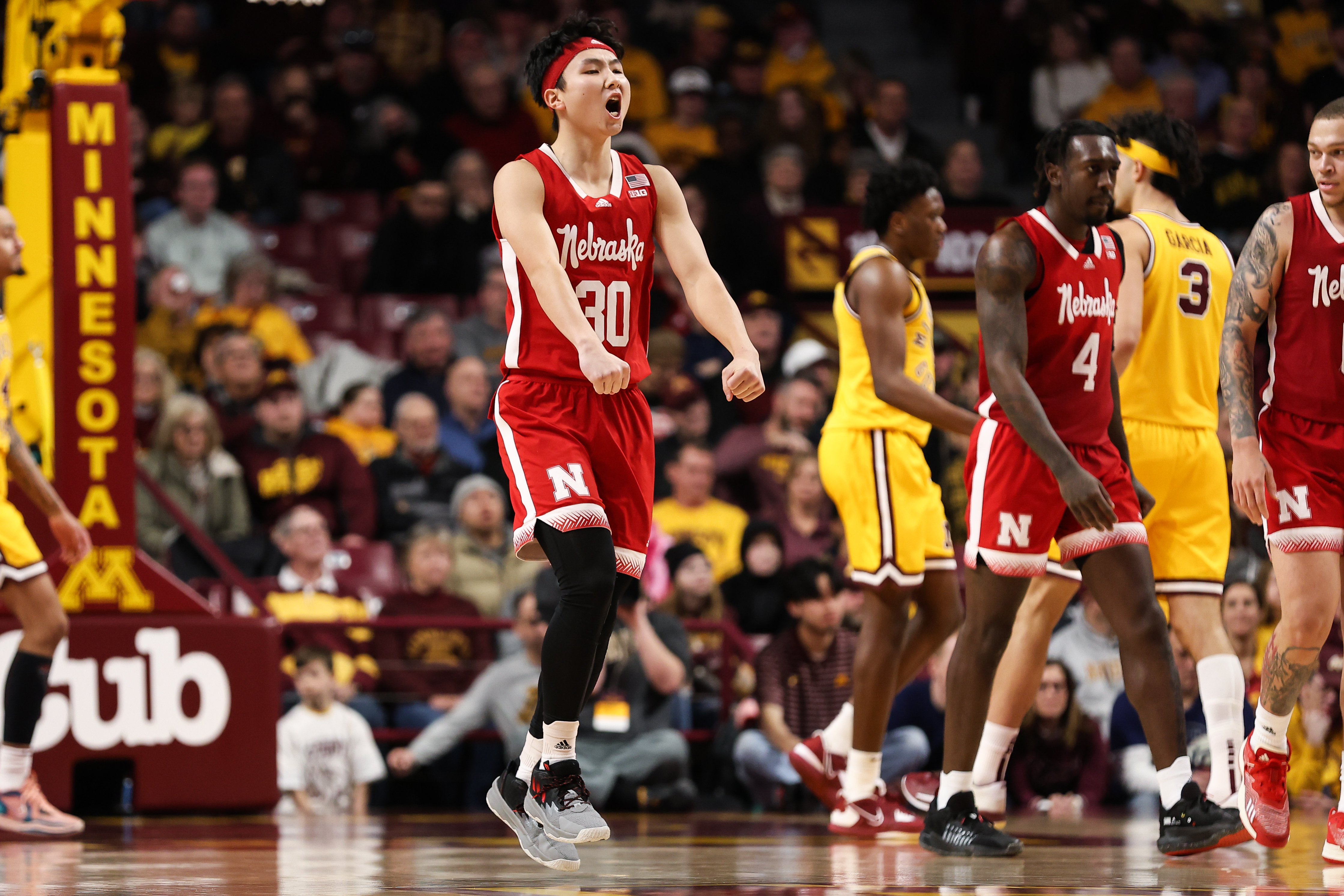 NCAA Basketball: Nebraska at Minnesota