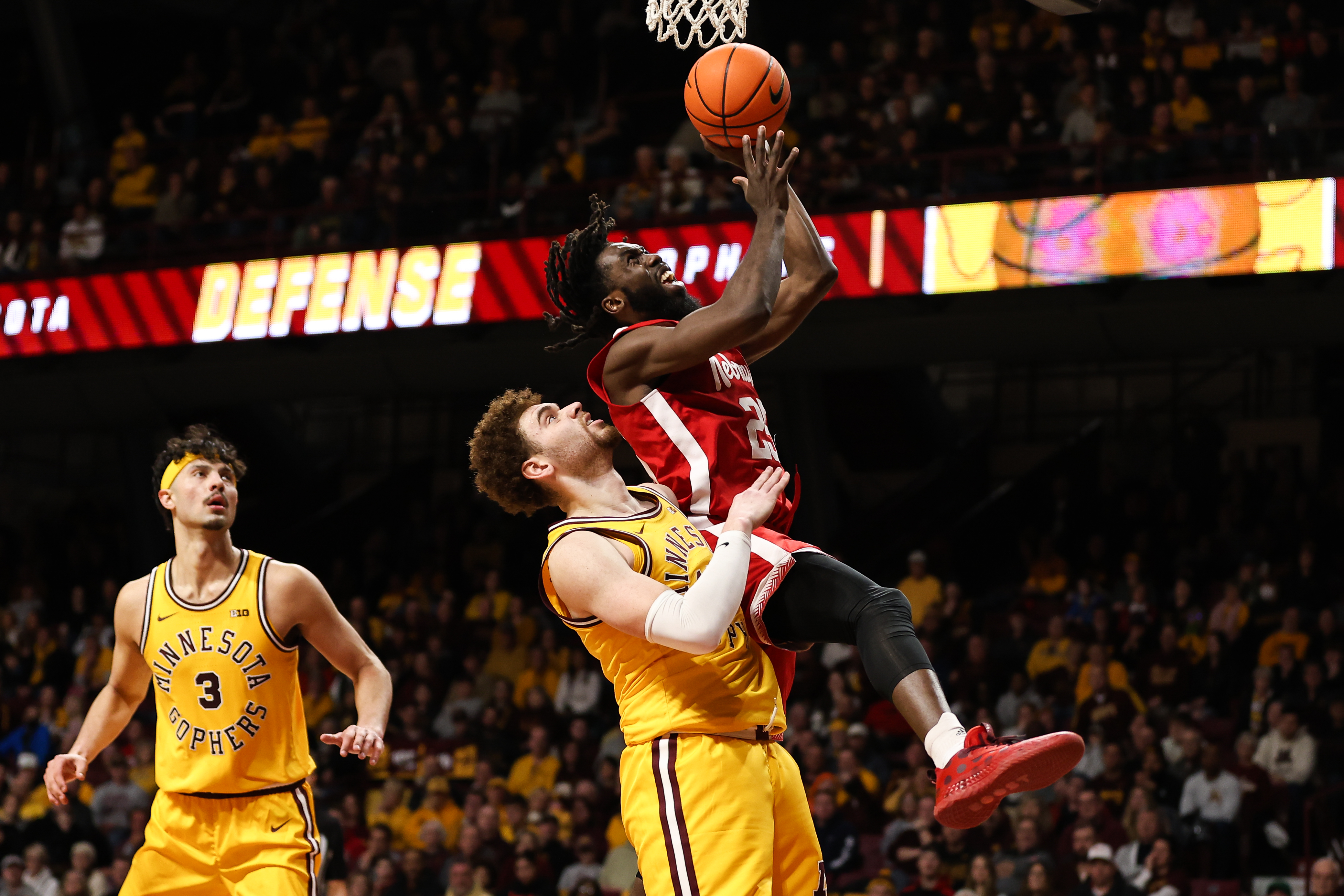 NCAA Basketball: Nebraska at Minnesota