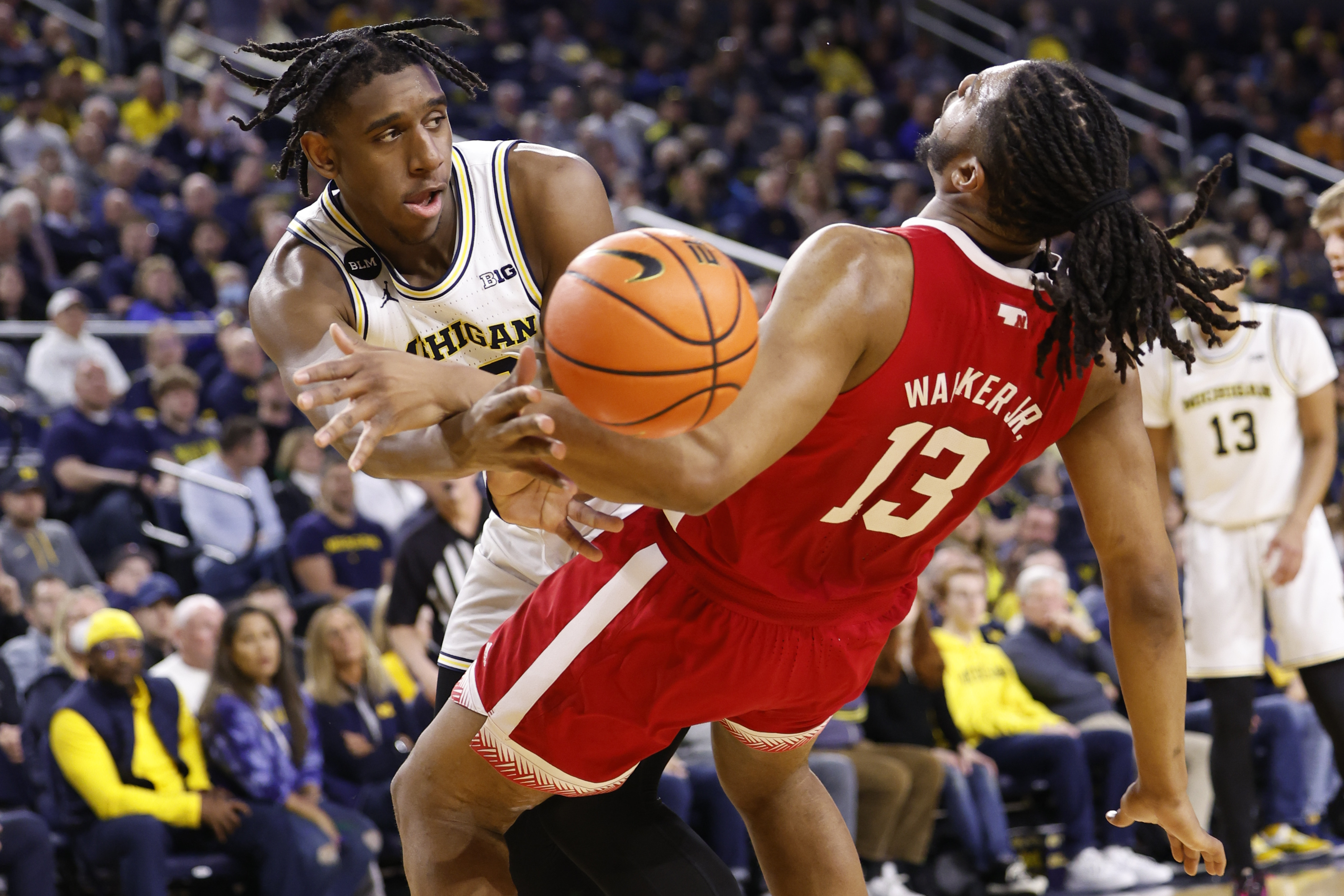 NCAA Basketball: Nebraska at Michigan
