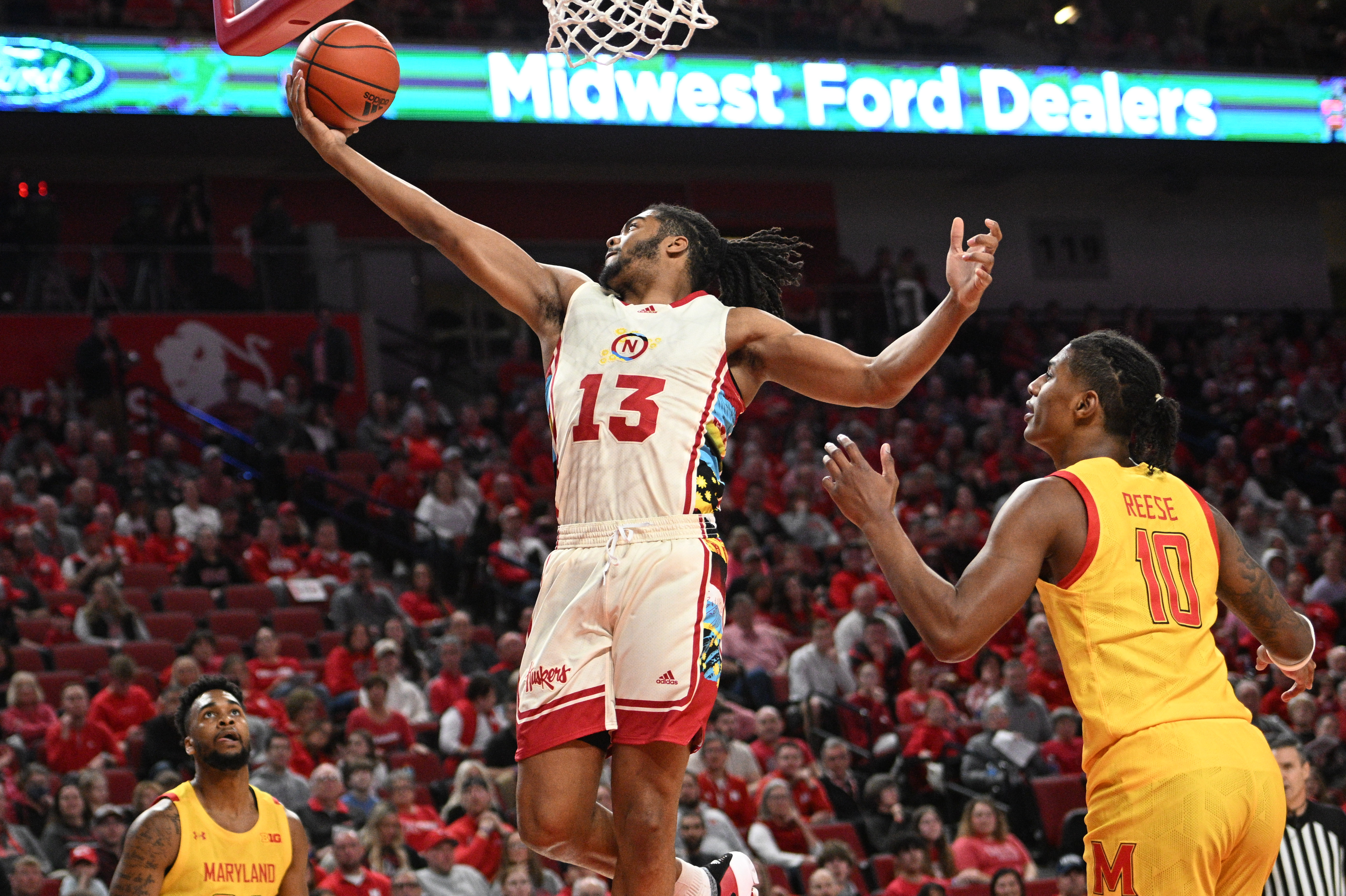 NCAA Basketball: Maryland at Nebraska