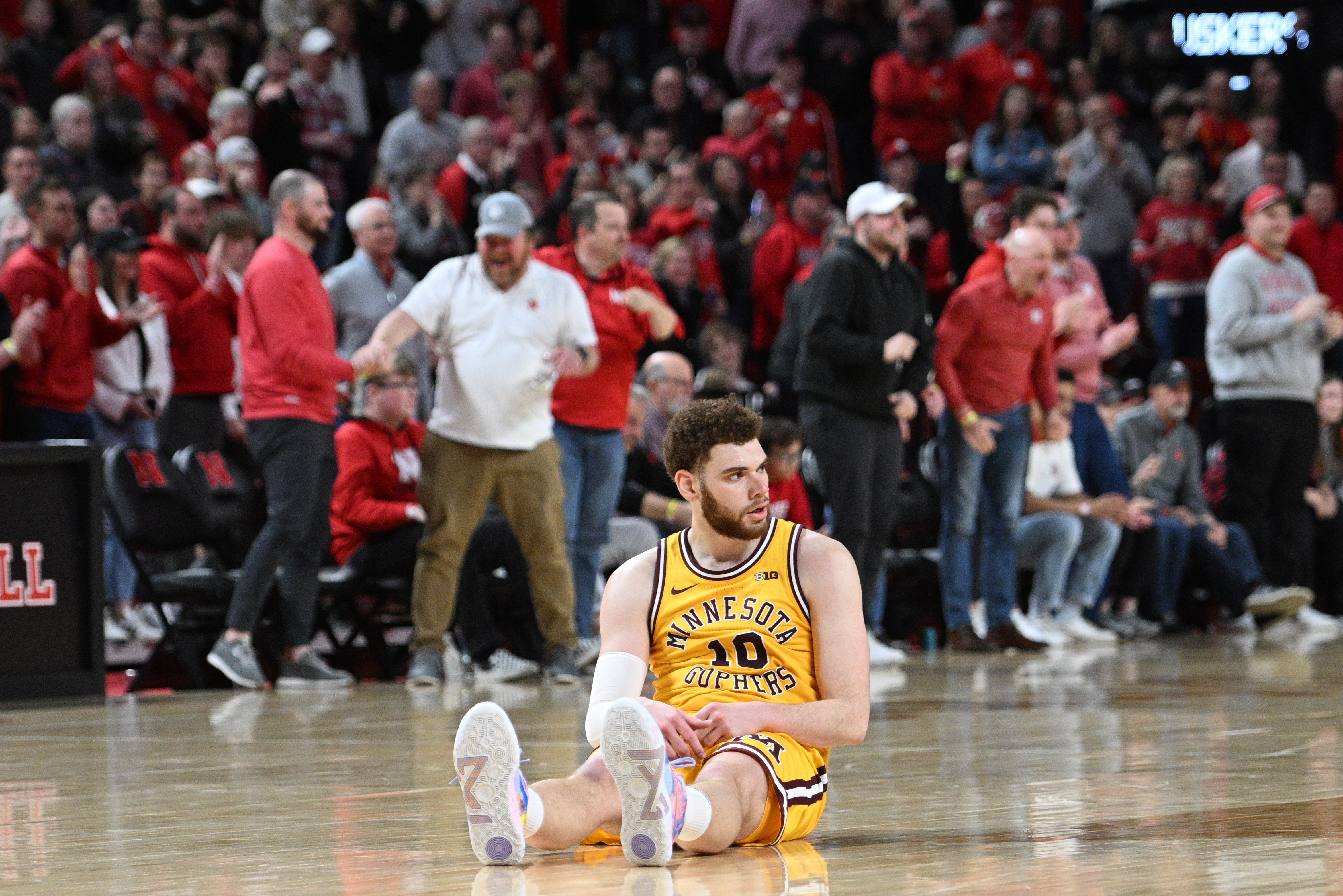 NCAA Basketball: Minnesota at Nebraska