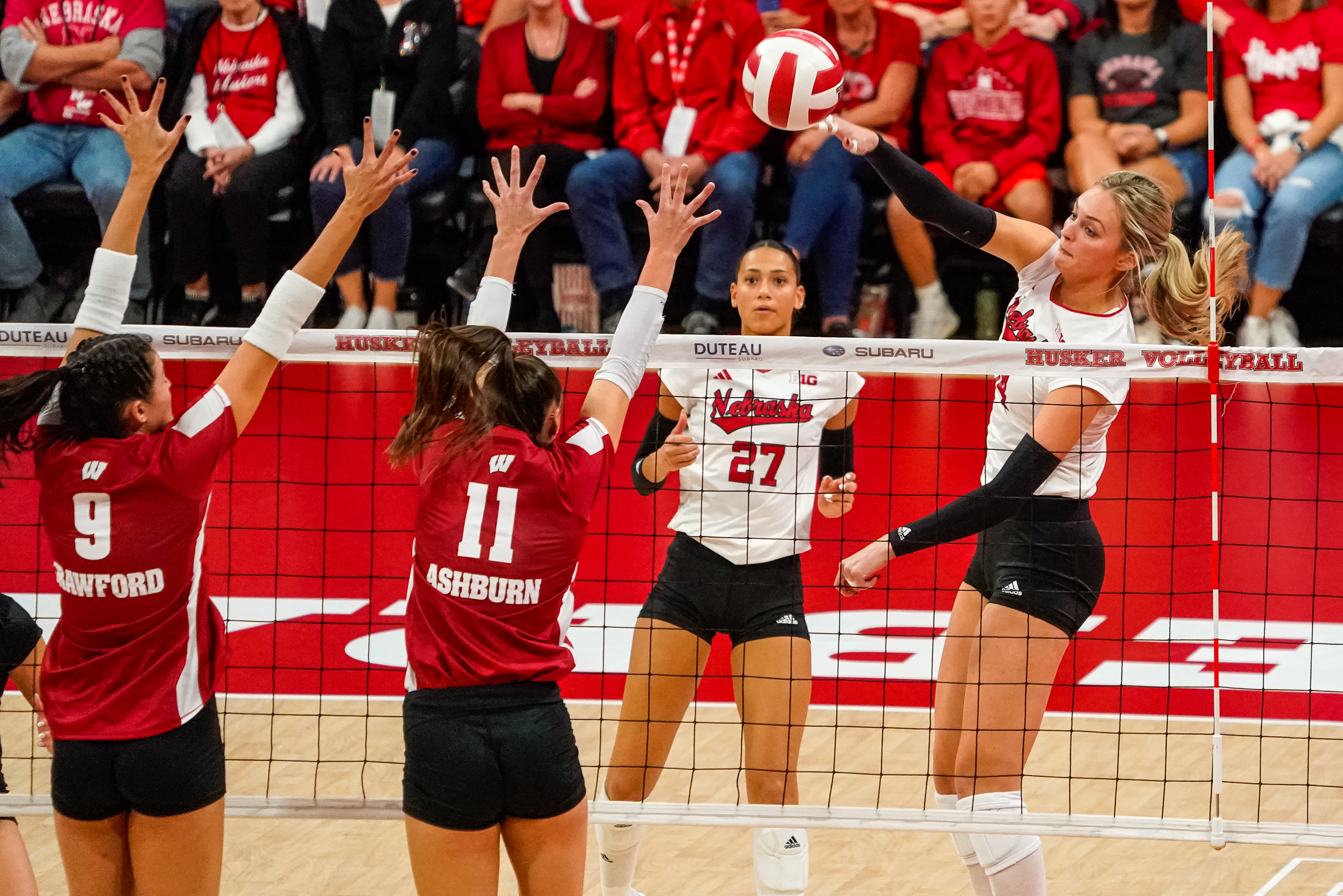 NCAA Womens Volleyball: Wisconsin at Nebraska