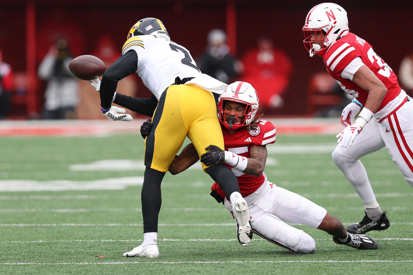 NCAA Football: Iowa at Nebraska