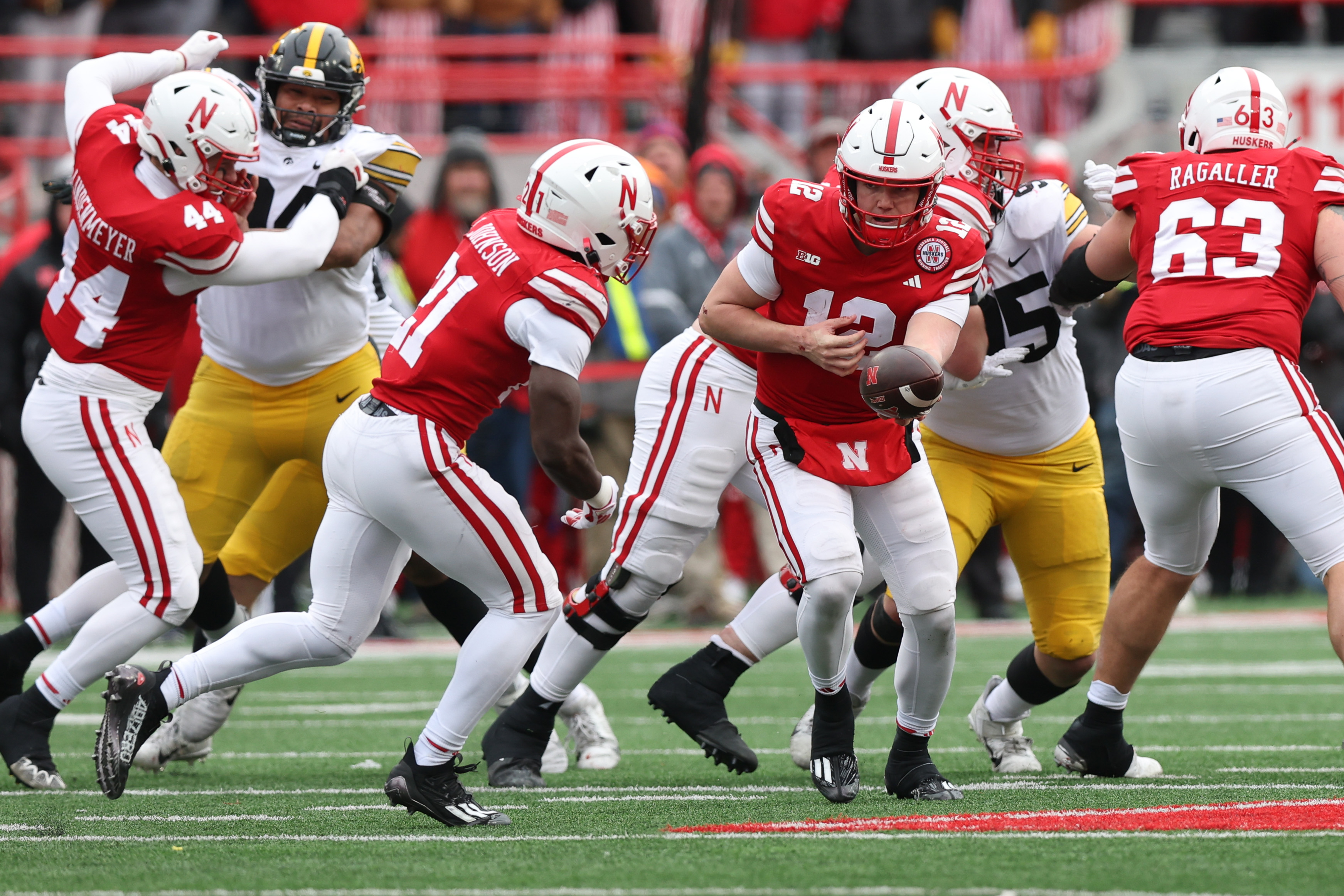 NCAA Football: Iowa at Nebraska