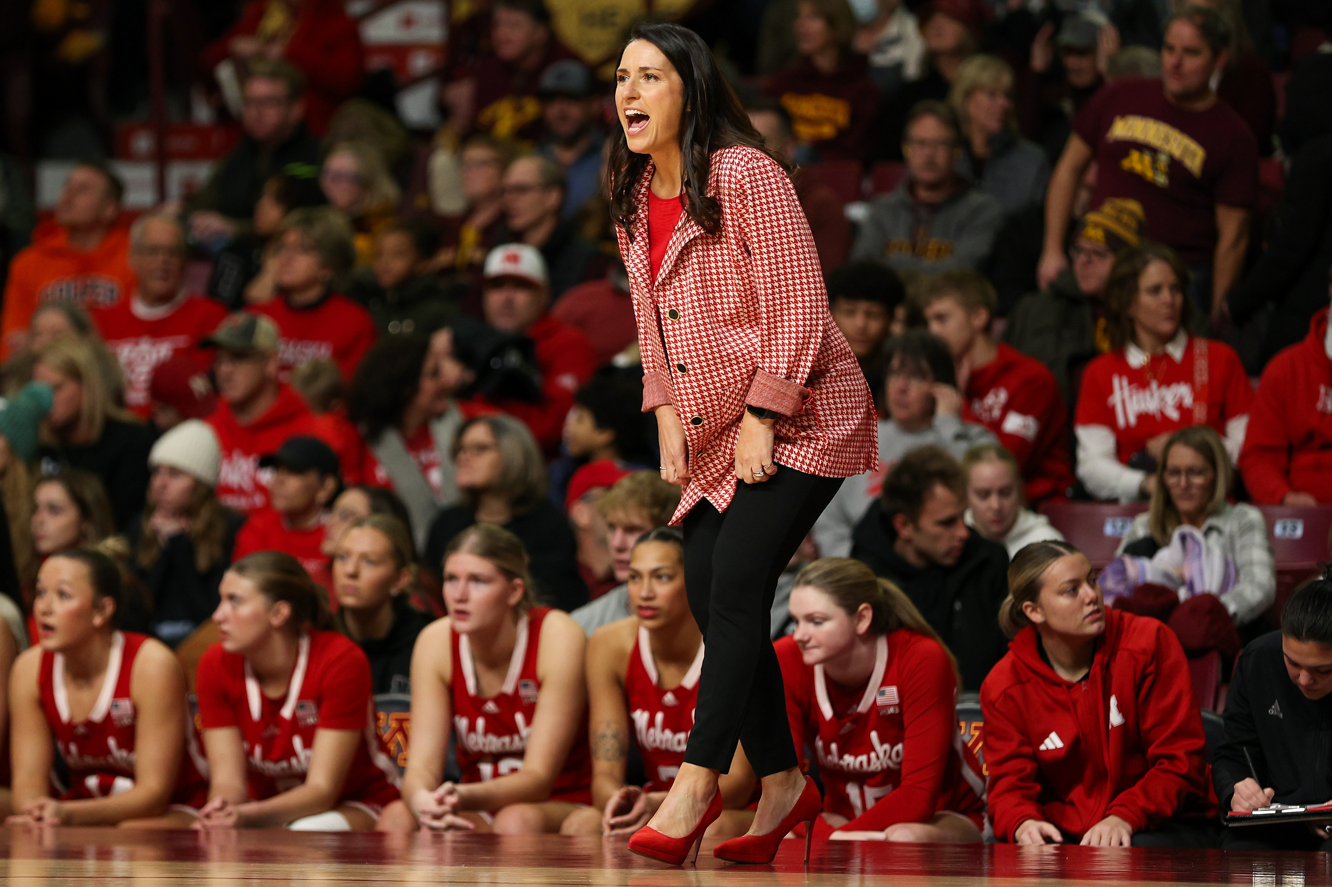 NCAA Womens Basketball: Nebraska at Minnesota