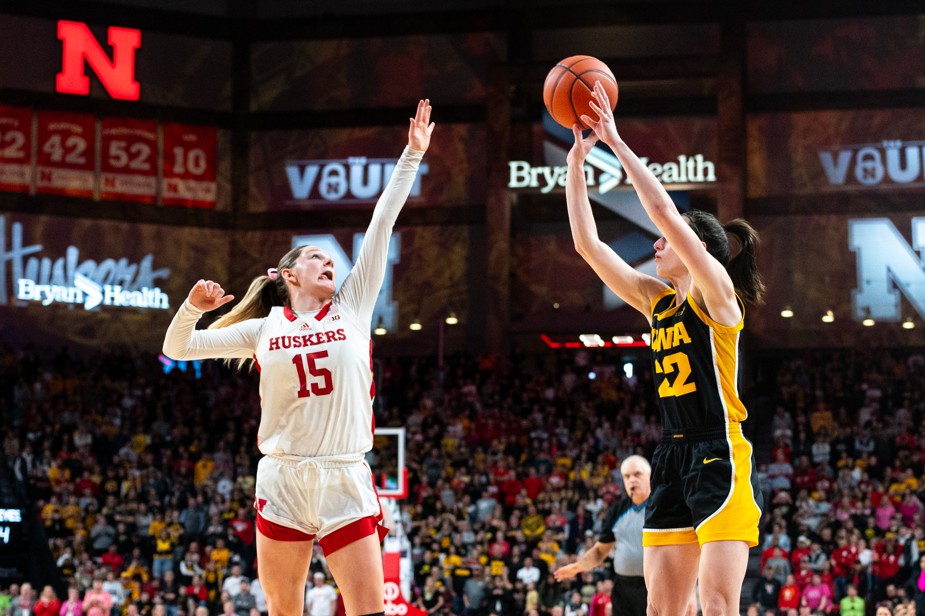 NCAA Womens Basketball: Iowa at Nebraska
